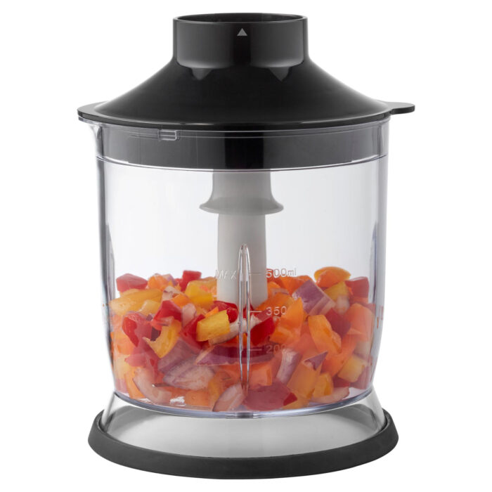 Inventum staafmixer set zwart 350 watt mx350b met garde en hakmolen - Afbeelding 4