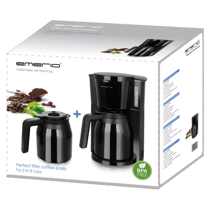Emerio koffiezetapparaat 1liter thermos cme-125050 - Afbeelding 2