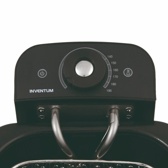 Inventum friteuse dubbel 2x2,5 liter zwart 1800 watt - Afbeelding 3