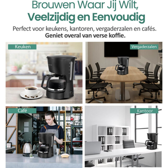 Koffiezetapparaat 0,6 emerio CME-116801 - Afbeelding 2