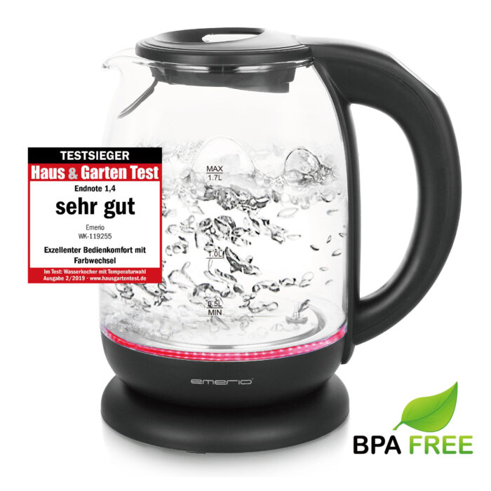 Waterkoker 1,7L 2200W Temperatuur instelling - Afbeelding 6