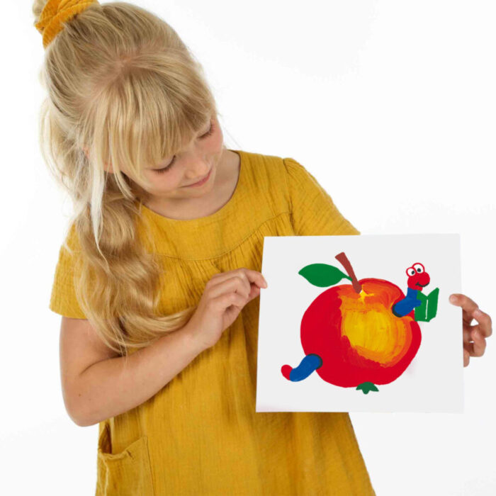 SES plakkaatverf kleuren 6 x 45 ml - Afbeelding 3