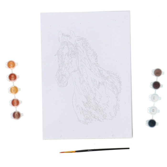 Schilderen op nummer paard - Afbeelding 3
