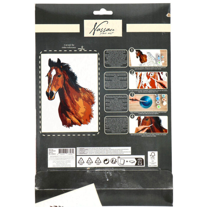 Schilderen op nummer paard - Afbeelding 5