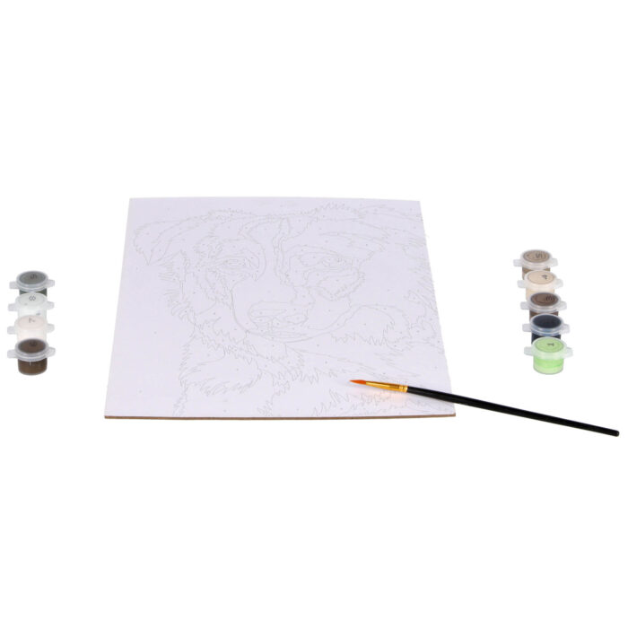 Schilderen op nummer hond - Afbeelding 3