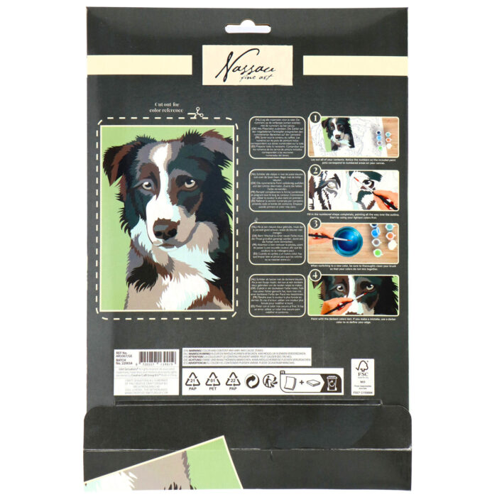 Schilderen op nummer hond - Afbeelding 5