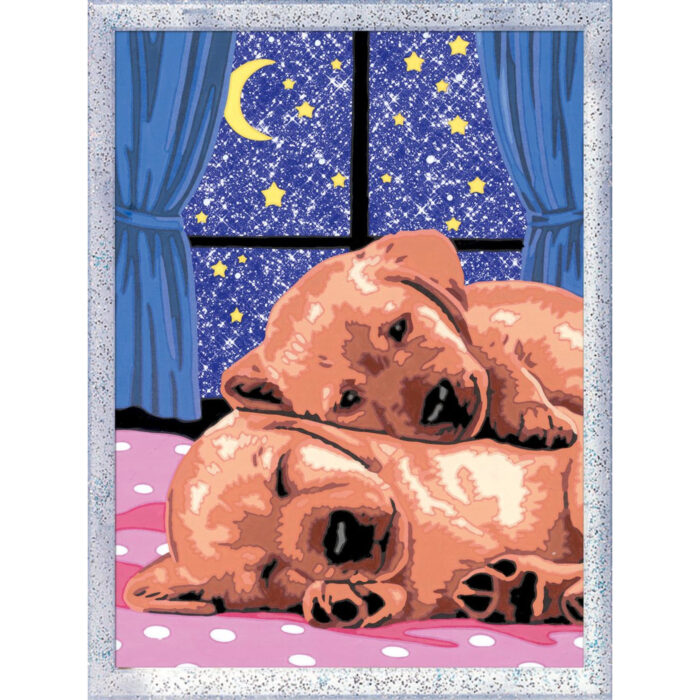 Ravensburger Creart lekker slapen schilderen op nummer - Afbeelding 2