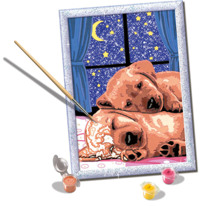 Ravensburger Creart lekker slapen schilderen op nummer - Afbeelding 3