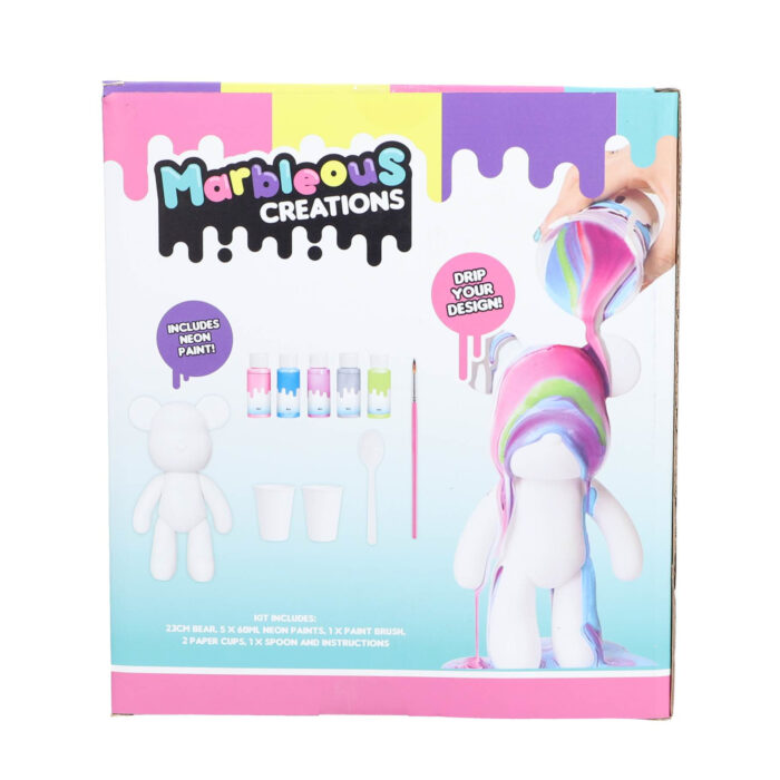 Pouring marble beer set compleet groot - Afbeelding 2