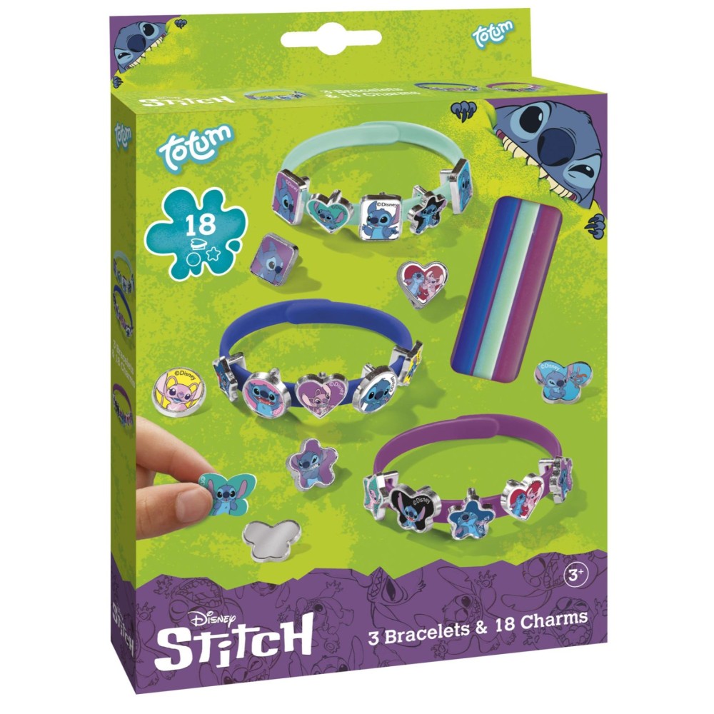 Stitch schuifarmbanden bedels