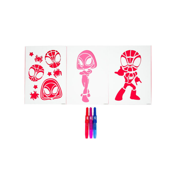 Spidey Spray Pen Set In A4 Enveloppe - Afbeelding 2