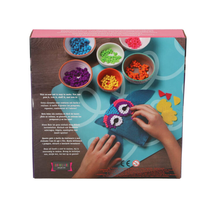 Craft Tastic the pom owl kit - Afbeelding 3