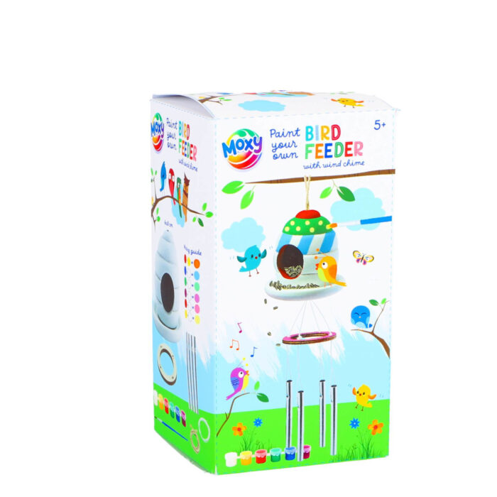 Vogel voeder set maken 9x9 cm - Afbeelding 2