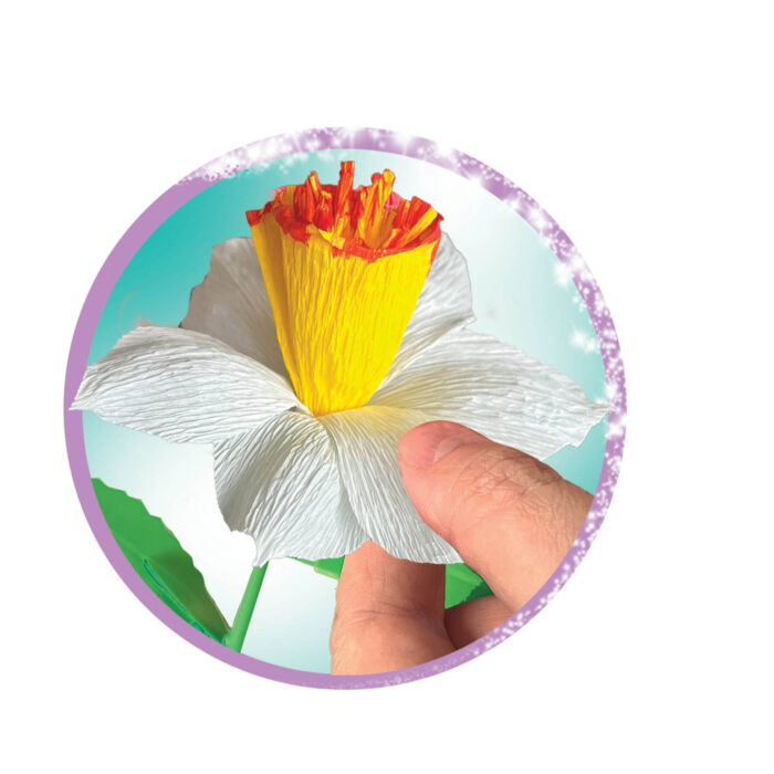 Clementoni geurende bloemen maken Narcis - Afbeelding 3