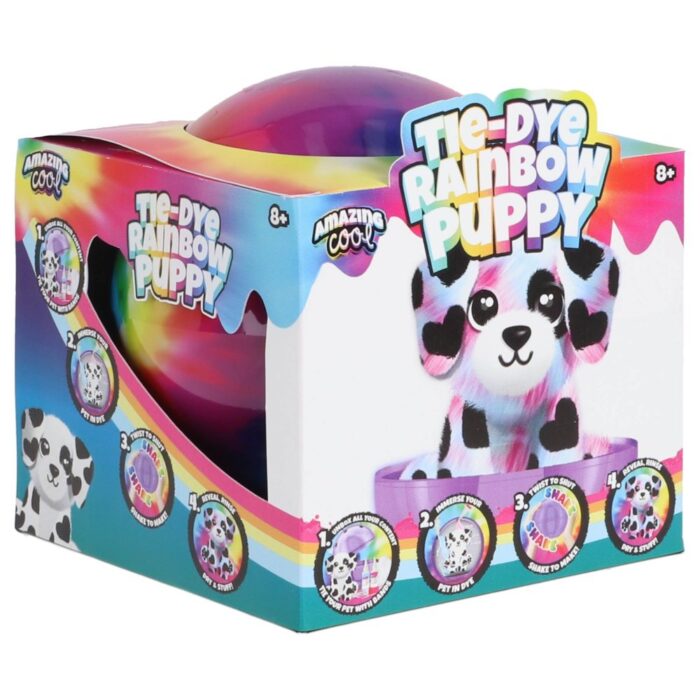 Amazing Cool Tie-Dye Rainbow Puppy