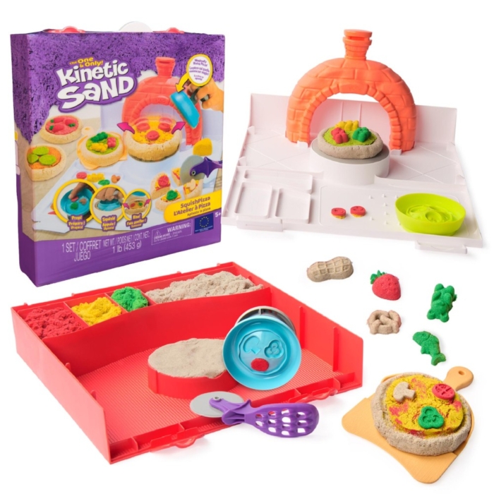 Kinetic Sand Squishpizza Set