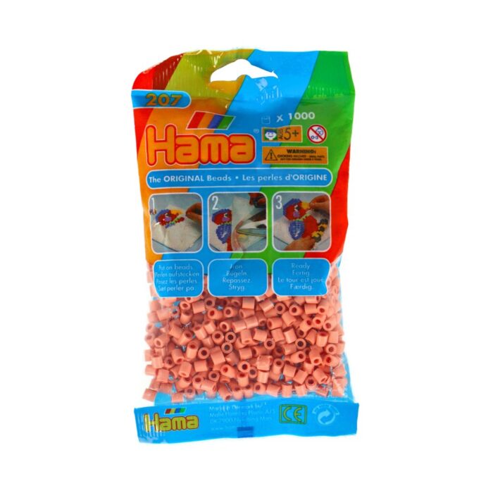 Hama Strijkkralen 1000 Stuks Zalm