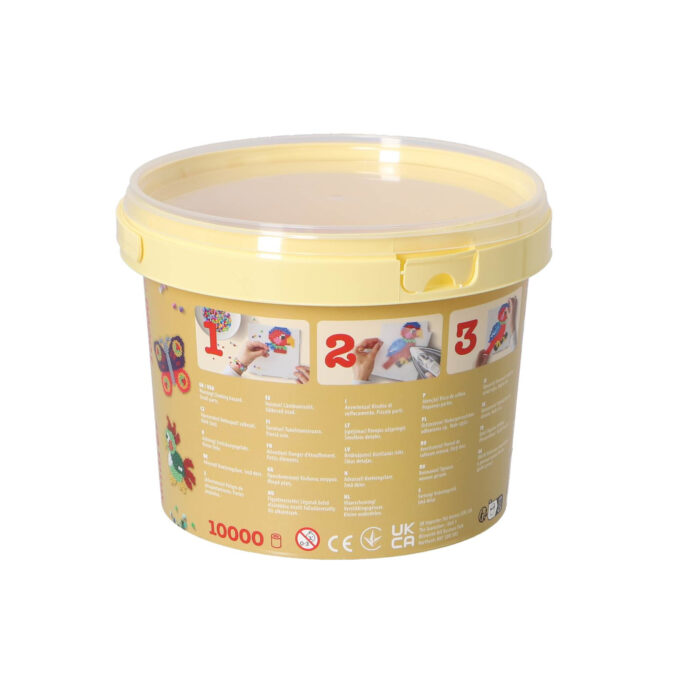 Hama strijkkralen 10000 stuks in een emmer - Afbeelding 4