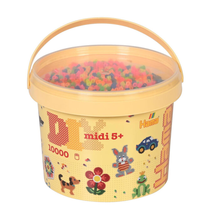 Hama strijkkralen 10000 stuks in een emmer - Afbeelding 5