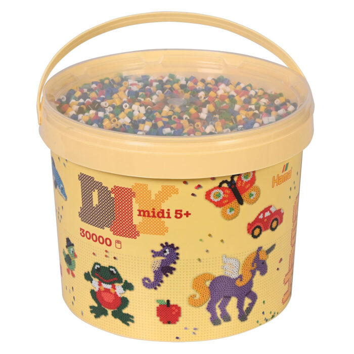 Hama strijkkralen 30000 stuks in een emmer - Afbeelding 5