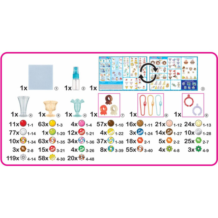 Aquabeads knutselset zoete accessoires - Afbeelding 2