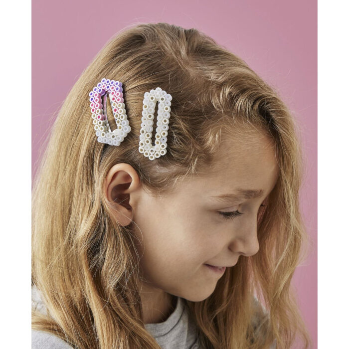 Hama strijkkralen 2400 stuks sieraden set roze - Afbeelding 6