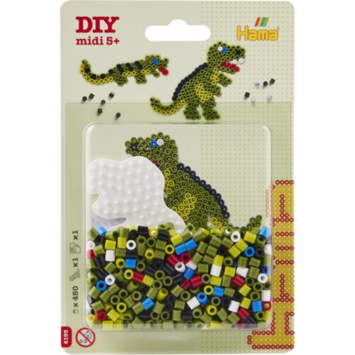 Hama strijkkralen dino mini set 450 delig