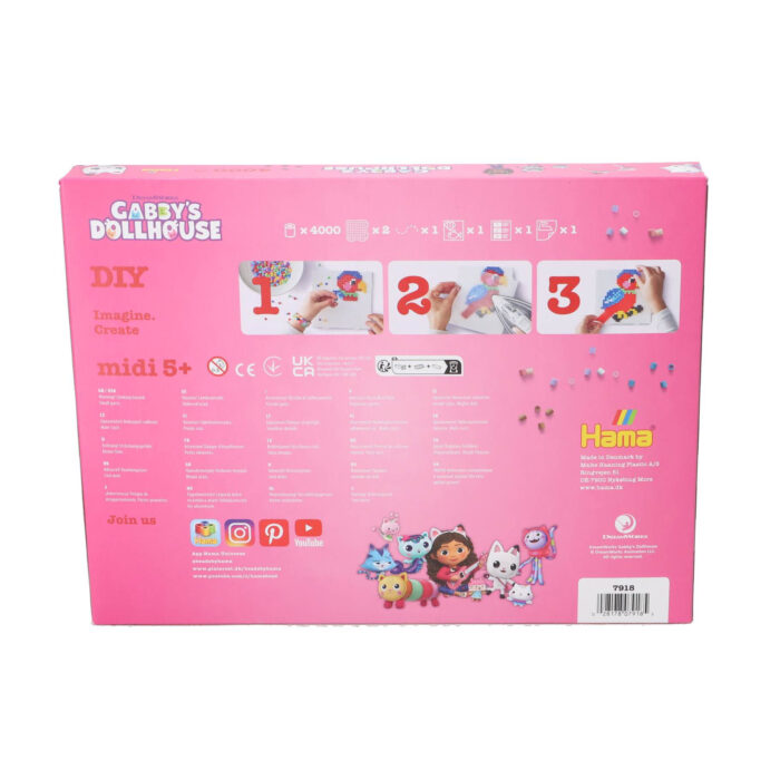 Hama strijkkralen 4000 stuks Gabby's Dollhouse - Afbeelding 6