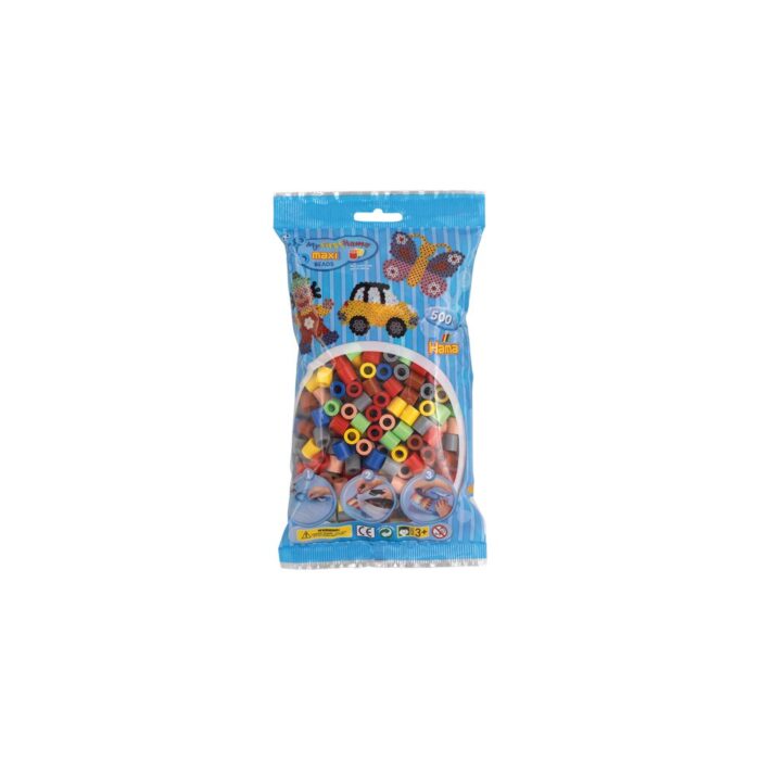 Hama Maxi Strijkkralen 500 Stuks Mix Basis