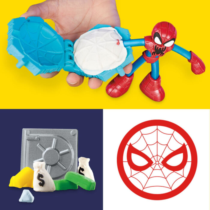 Play-Doh Spiderman Launch And Slice Battle - Afbeelding 4