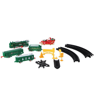 Kersttrein met licht en geluid 25 delig - Afbeelding 5