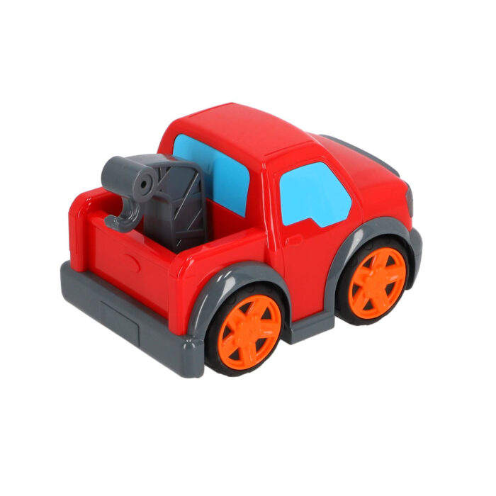 KiddyGo auto pick up truck 19 cm met licht en geluid rood - Afbeelding 4