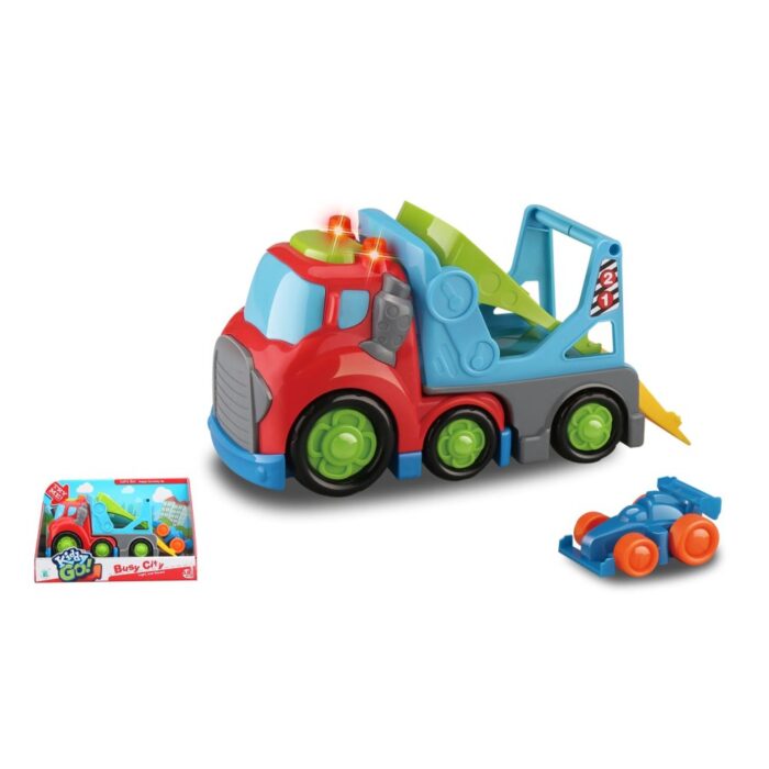 Kiddy Go auto transporter met licht en geluid 19