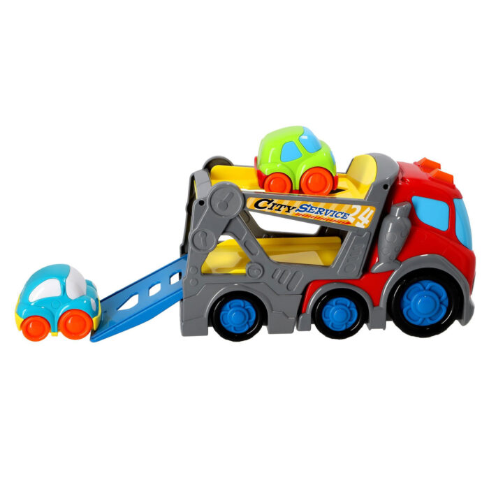 KiddyGo auto transporter 31 cm met licht en geluid - Afbeelding 3