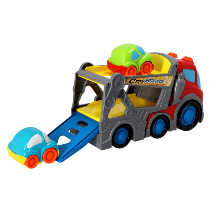 KiddyGo auto transporter 31 cm met licht en geluid - Afbeelding 5