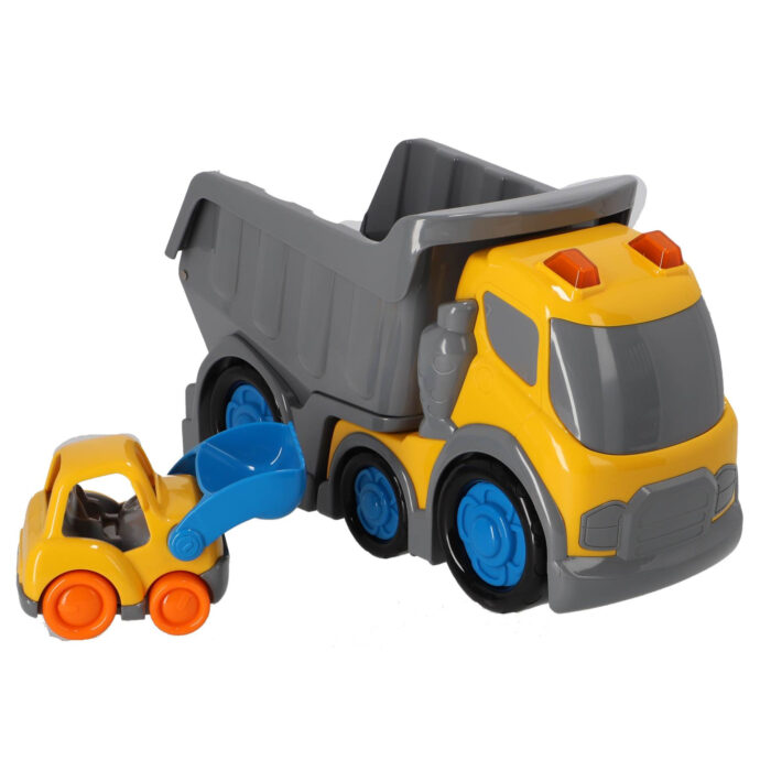 KiddyGo dump truck met licht en geluid 31 cm - Afbeelding 2