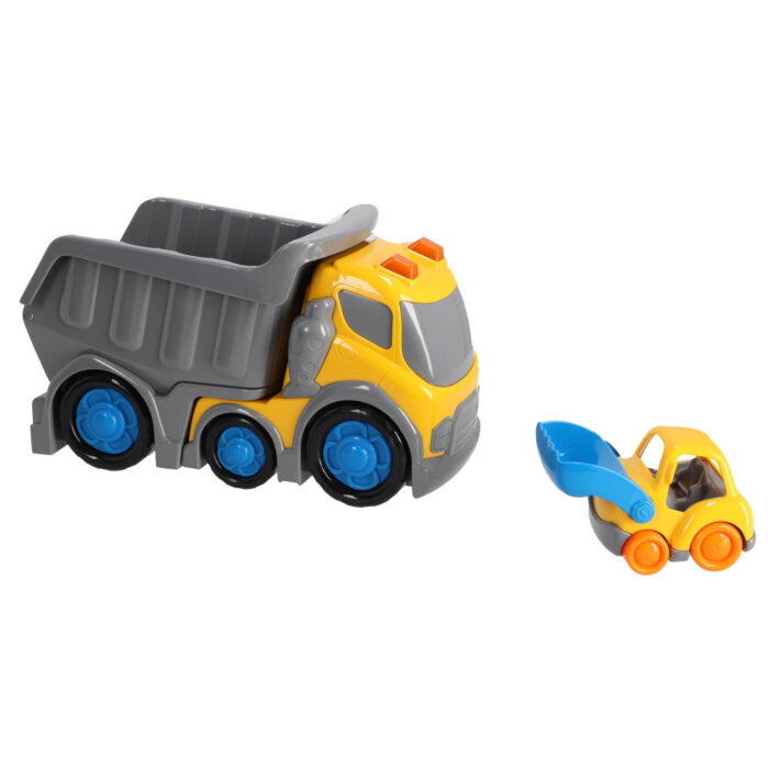 KiddyGo dump truck met licht en geluid 31 cm - Afbeelding 6