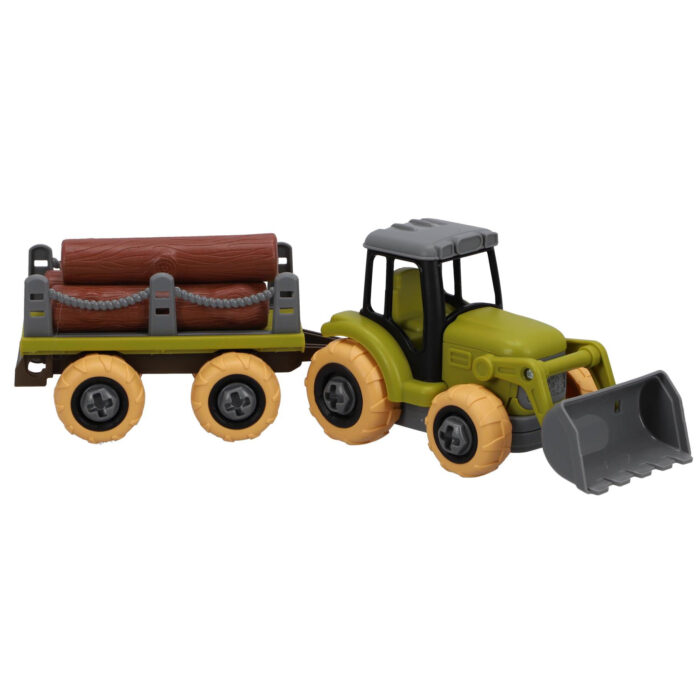 Farm tractor met aanhanger - Afbeelding 4