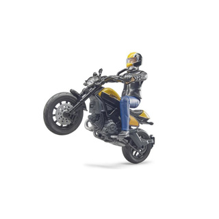 Bruder Motor Ducati Scrambler Met Bestuurder - Afbeelding 2