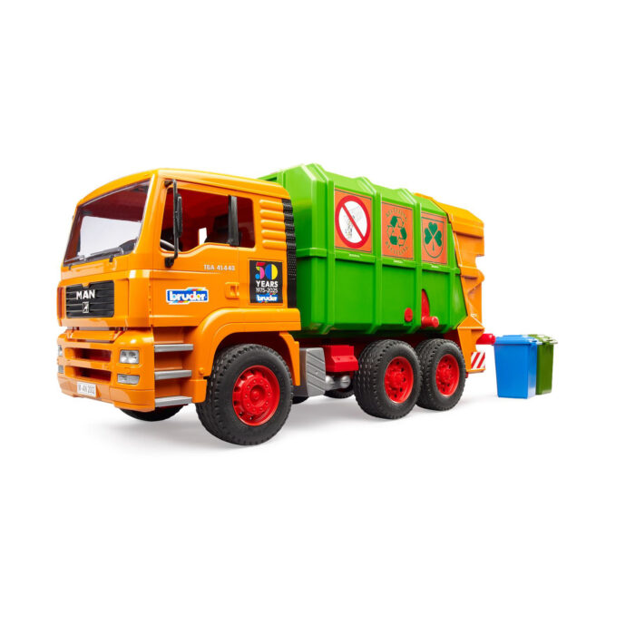 Vrachtwagen MAN Vuilniswagen 50 Jaar Bruder - Afbeelding 3