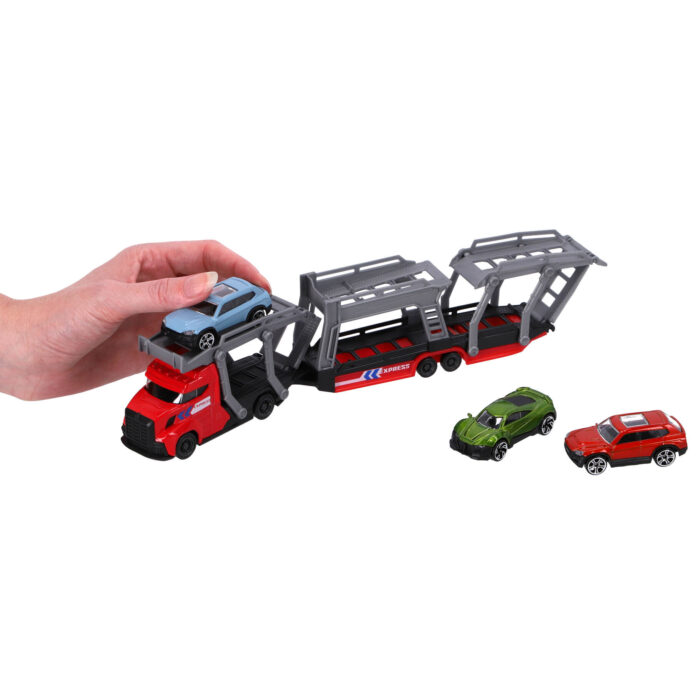 Autotransporter Met 3 Auto's 2 Assorti - Afbeelding 6