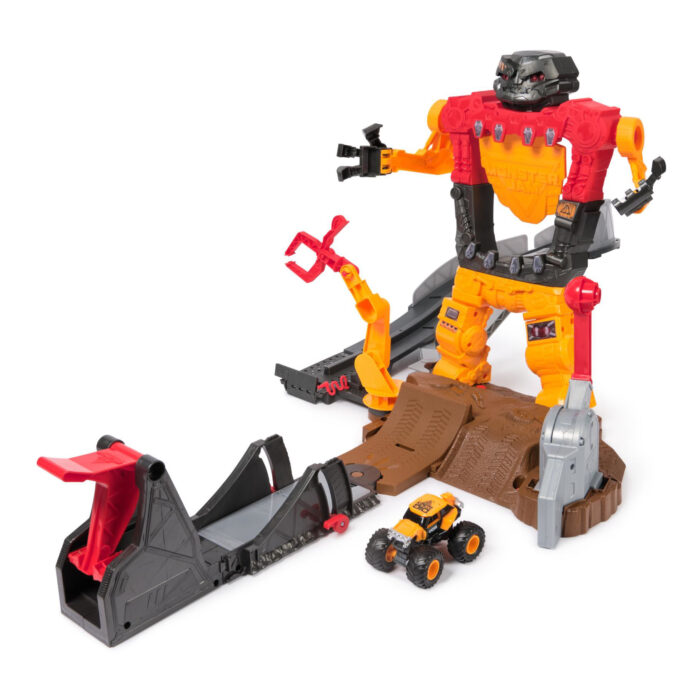 Monster Jam 1:64 Smash & Bash Playset - Afbeelding 3