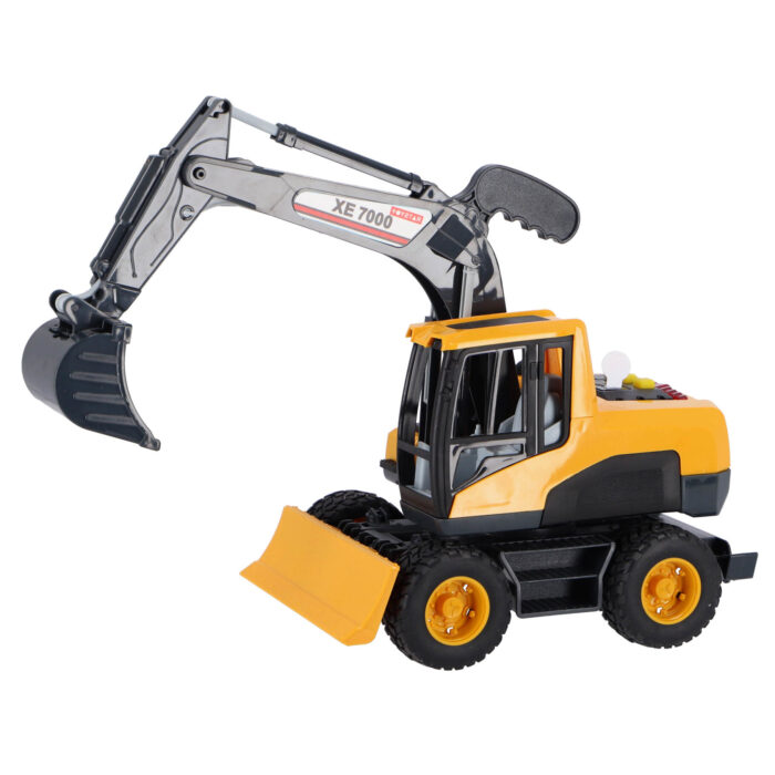 Rapid Wheels Graafmachine Met Licht En Geluid En Frictie - Afbeelding 3
