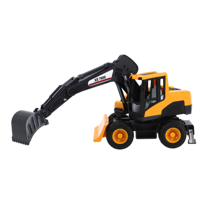 Rapid Wheels Graafmachine Met Licht En Geluid En Frictie - Afbeelding 4