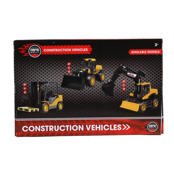 Rapid Wheels Heftruck Met Licht En Geluid En Frictie - Afbeelding 6