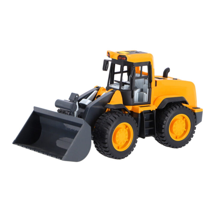 Rapid Wheels Bulldozer Met Licht En Geluid En Frictie - Afbeelding 3