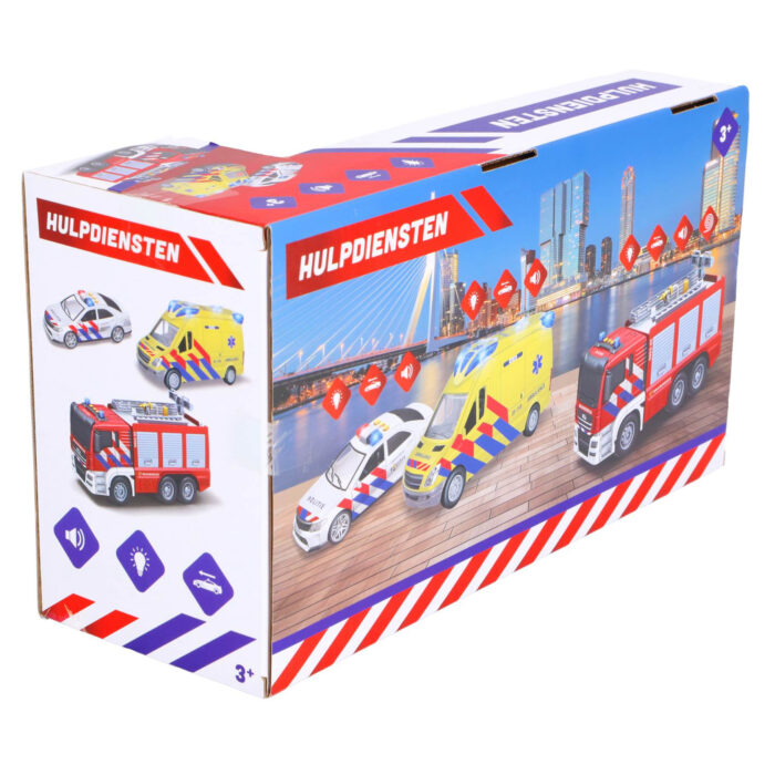 Auto Brandweer Met Licht En Geluid - Afbeelding 5