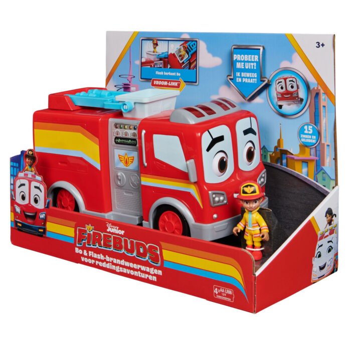 Firebuds Interactive Firetruck Bo & Flash - Afbeelding 5