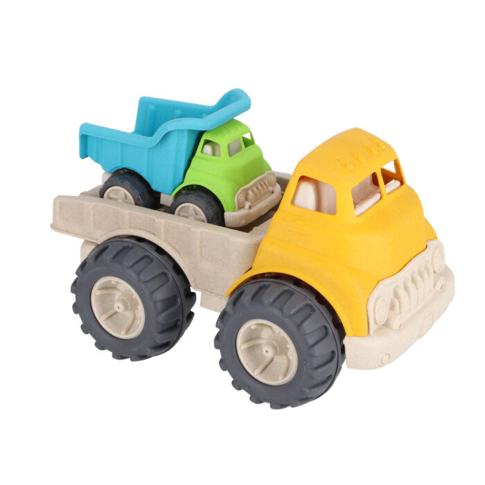 Jipy bioplastic Bouwvoertuigenset - Afbeelding 2
