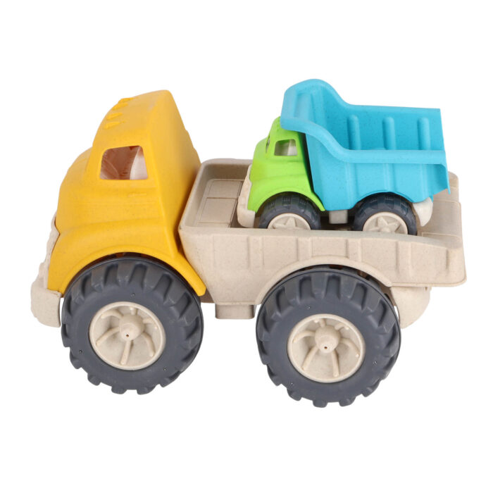 Jipy bioplastic Bouwvoertuigenset - Afbeelding 5